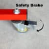 TA-06 rouge_Safty Brake wheel