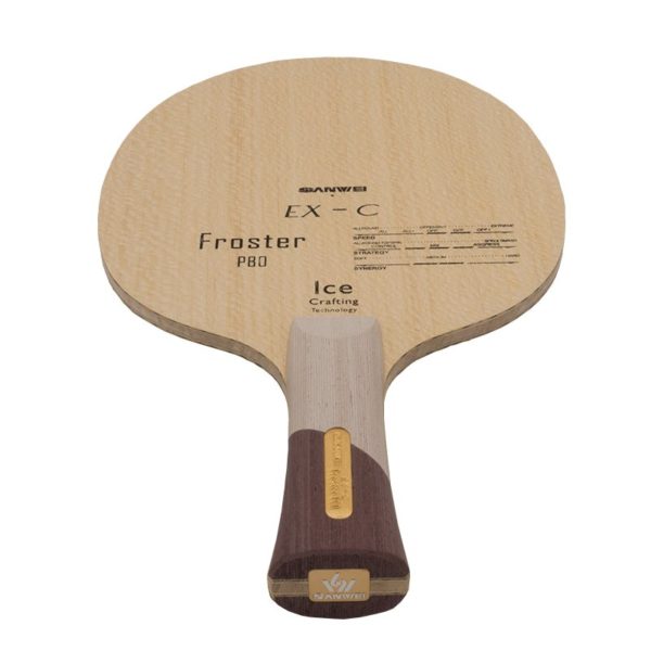 SANWEI Froster PBO Professional Table Tennis Blade - FL - Side view
