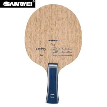 MaxMVMT Ensemble de pagaie de ping Pong - 7 Couches de Fibre de Carbone - Kit Complet de