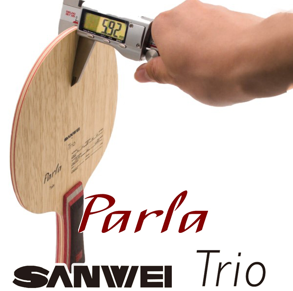 Table tennis all wood blade_Parla_thickness measure