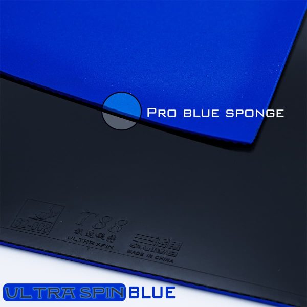 best spin rubber table tennis ULTRA SPIN BLUE