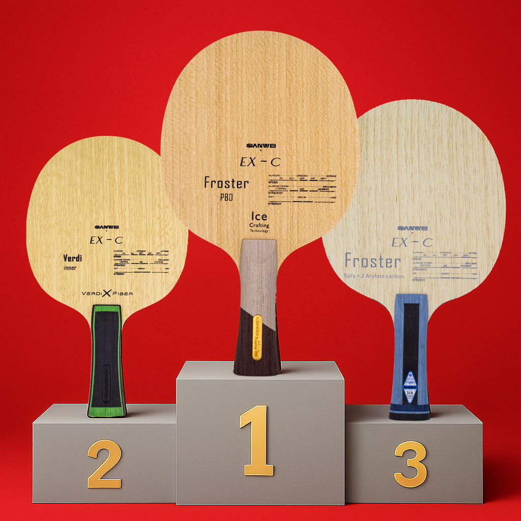 top rated ping pong paddles