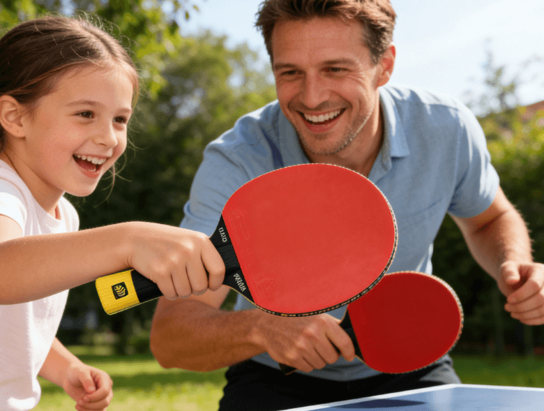 Father’s Day Win: Ditch the Tie, Get Him a Table Tennis Racket That Says ‘I Love You’